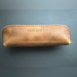 Portland leather side kick pouch